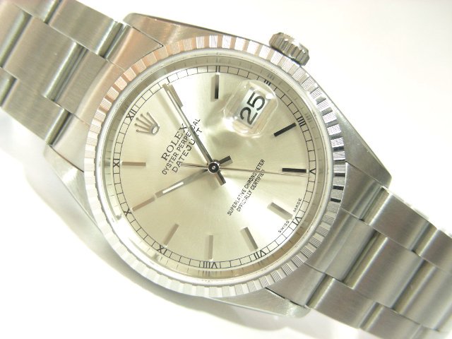 ロレックス DJ・メンズ SS 16220 オイスターブレス - 腕時計専門店THE ...