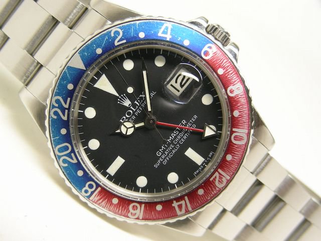ロレックス 旧型GMTマスター Ref.16750 フチ無 '81年製 - 腕時計専門店 
