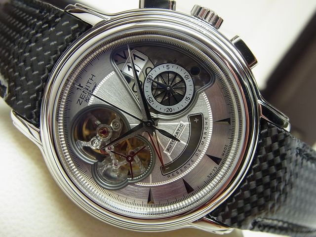 ゼニス クロノマスター・Tオープン グランドデイト 正規品 - 腕時計