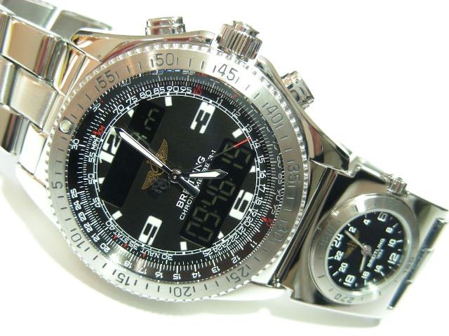 ブライトリング B-1 ブラック UTC付き - 腕時計専門店THE-TICKEN(ティッケン) オンラインショップ