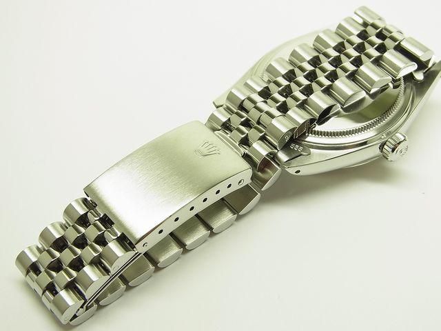 ロレックス　4コマ　シルバー　SS 約15mm SELECT INC. [ROLEX レア.シルバー 縦ヘアライン文字盤 1960年代