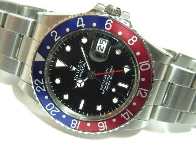 ロレックス ＧＭＴマスター 16750 フチありトリチウム - 腕時計専門店 