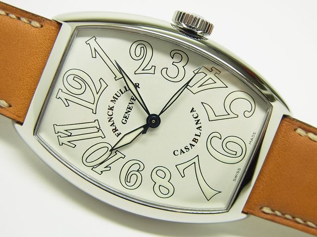 フランク・ミュラー カサブランカ 5850 白文字盤 正規品 - 腕時計専門 