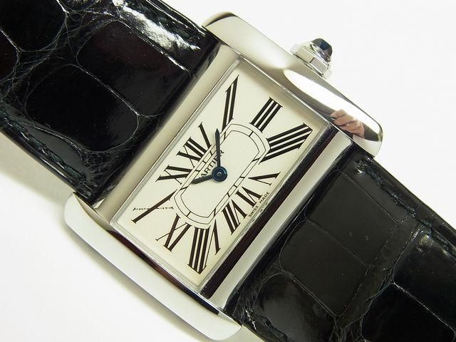 送料関税無料 白 カルティエ Cartier 純正 革ベルト 腕時計 白