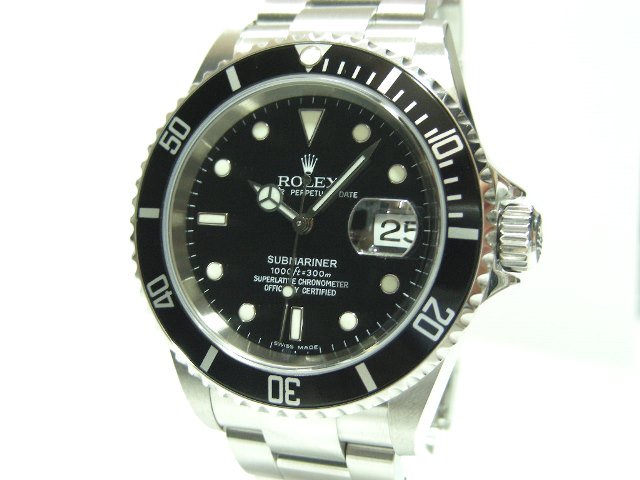 ロレックス サブマリーナー・デイト 16610 Z番・'06年 - 腕時計専門店 ...