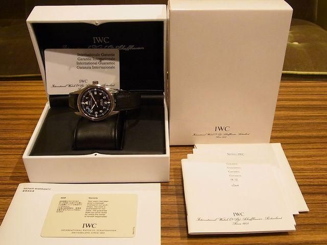IWC マーク15 黒文字盤 革ベルト Ref.3253-01 - 腕時計専門店THE