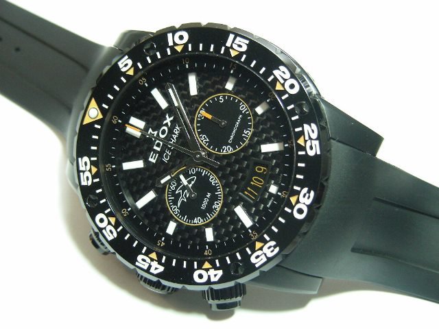 エドックス クラスワン アイスシャーク '09年・1000本限定 - 腕時計 ...