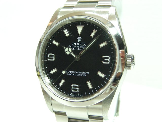 ロレックス エクスプローラーI 114270 V番 - 腕時計専門店THE-TICKEN ...