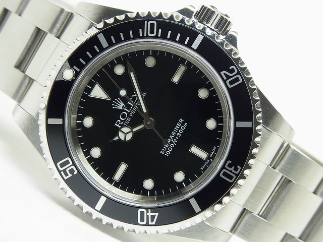 ◎◎ROLEX ロレックス サブマリーナ ノンデイト 300m 自動巻 メンズ 腕時計 14060M ブラック文字盤 F番 本体のみ