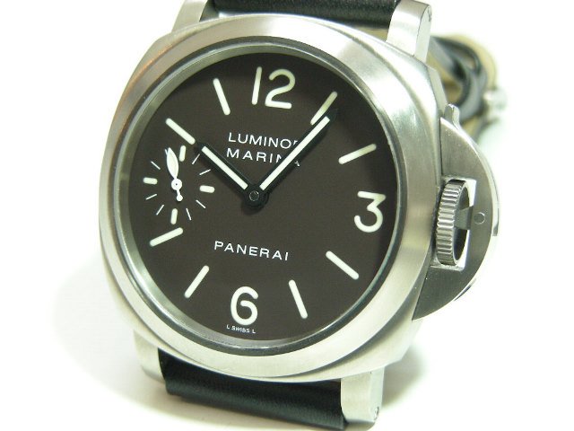 パネライ ルミノール・マリーナ チタン ブラウン PAM00061D - 腕時計専門店THE-TICKEN(ティッケン) オンラインショップ