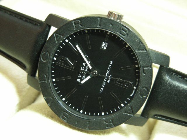 【値引中】BVLGARI 腕時計 BBW40CGLD カーボンゴールド
