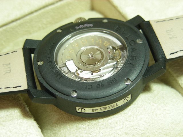 【値引中】BVLGARI 腕時計 BBW40CGLD カーボンゴールド
