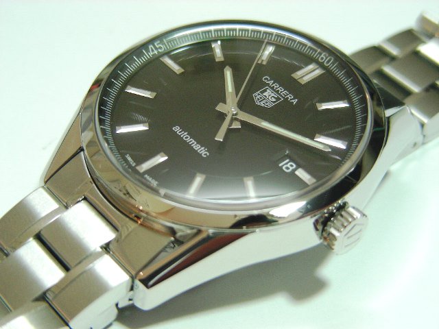 タグ・ホイヤー カレラ 3針オートマチック ブラック - 腕時計専門店THE 