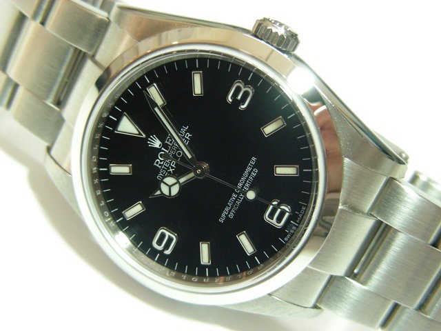ロレックス エクスプローラーI 114270 V番ルーレット - 腕時計専門店THE-TICKEN(ティッケン) オンラインショップ