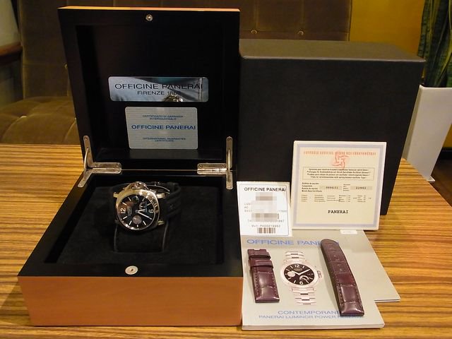 パネライ ルミノール・パワーリザーブ PAM00125 E番 - 腕時計専門店THE-TICKEN(ティッケン) オンラインショップ