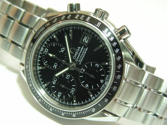 オメガ スピードマスター・デイト ブラック 3210-50 - 腕時計専門店THE 