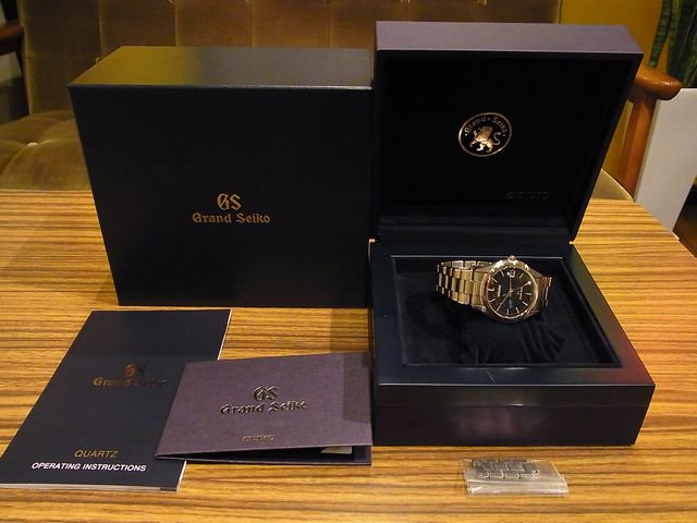 グランド・セイコー SBGX041 クォーツ ブラック文字盤 - 腕時計専門店