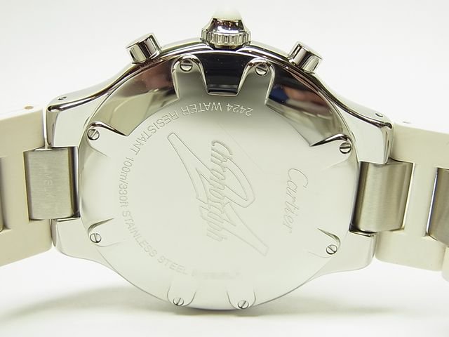 カルティエ クロノスカフ メンズ ホワイト 国内正規品 - 腕時計専門店 