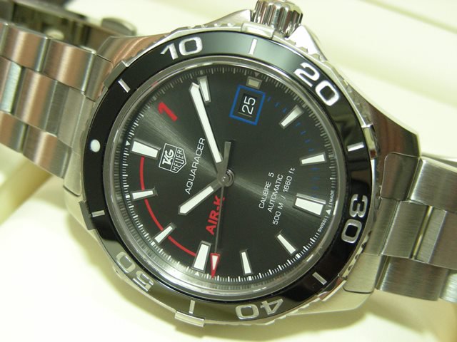タグ・ホイヤー アクアレーサー 錦織圭 Air-K2 限定モデル - 腕時計