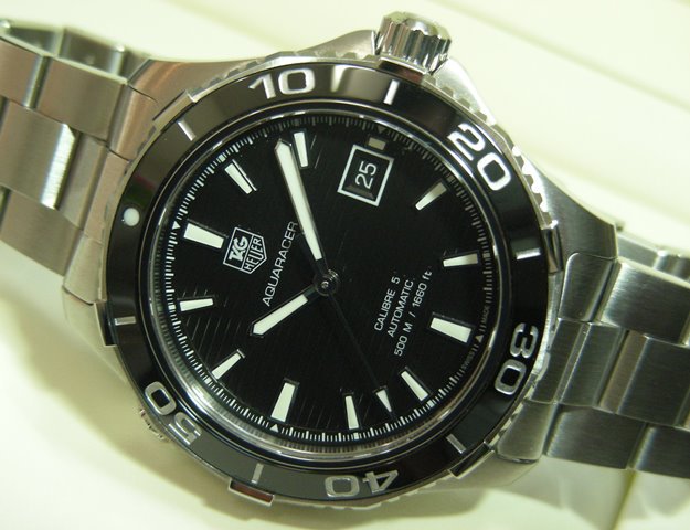 タグ・ホイヤー アクアレーサー 500M防水 セラミックベゼル - 腕時計
