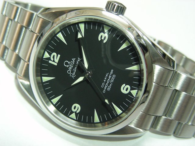 オメガ シーマスター レイルマスター 39MM コーアクシャル - 腕時計 