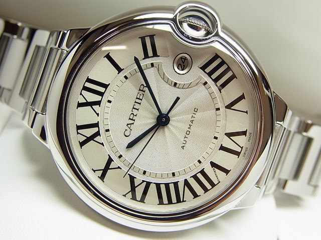 カルティエ  バロンブルー LM 腕時計