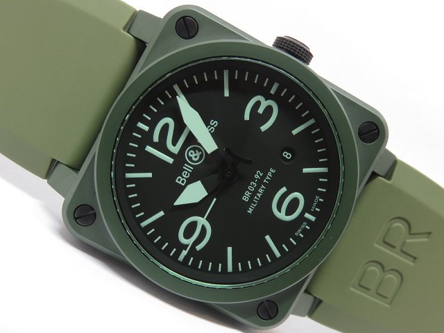 ベル＆ロス BR03-92-CK ミリタリー セラミック - 腕時計専門店THE