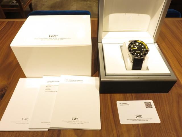 IWC アクアタイマー2000 3568-10 ブラック ラバーベルト