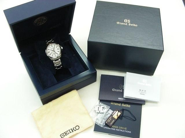 グランド・セイコー スプリングドライブ・GMT SBGE009 新品同様