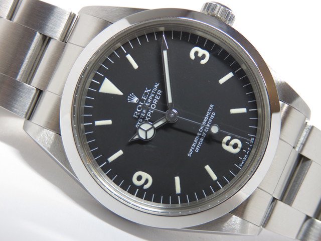 ロレックス エクスプローラＩ 1016 最終Ｌ品番 保証書あり - 腕時計専門店THE-TICKEN(ティッケン) オンラインショップ