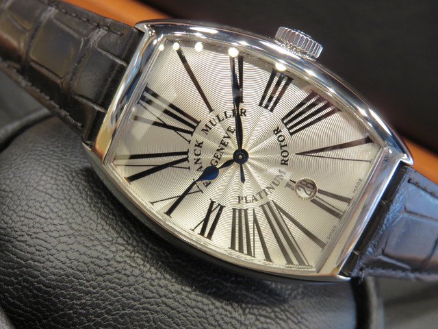フランクミュラー トノーカーベックス シルバーローマン 正規 - 腕時計 