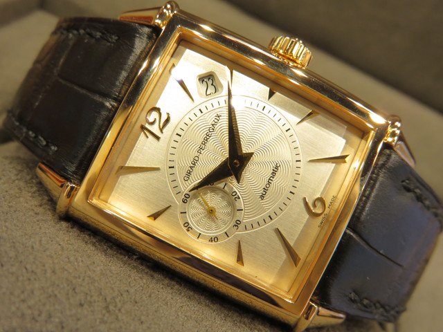 ジラールペルゴ ヴィンテージ1945 18KPG シルバー 正規品 - 腕時計専門 
