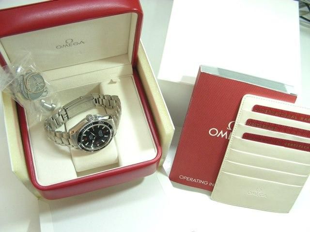 オメガ2点　ジャンク品　＊即購入禁止 OMEGA オメガ 222.30.46.20.01.001 シーマスター プラネットオーシャン