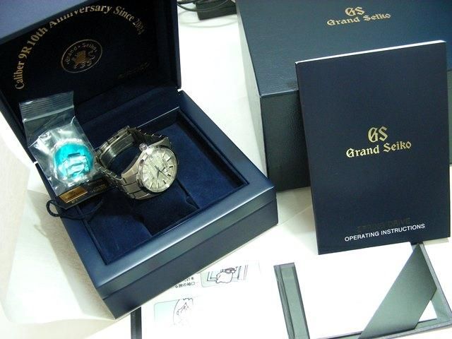 グランド・セイコー 「キャリバー9R」誕生10周年記念モデル SBGA109