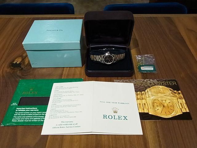 ロレックス L・オイスターパーペチュアル Tiffany&Co. 67180