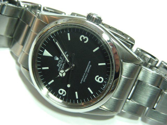 ロレックス 旧型エクスプローラーI Ref.1016 60年代製 - 腕時計専門店 ...1016-60が通販できます石