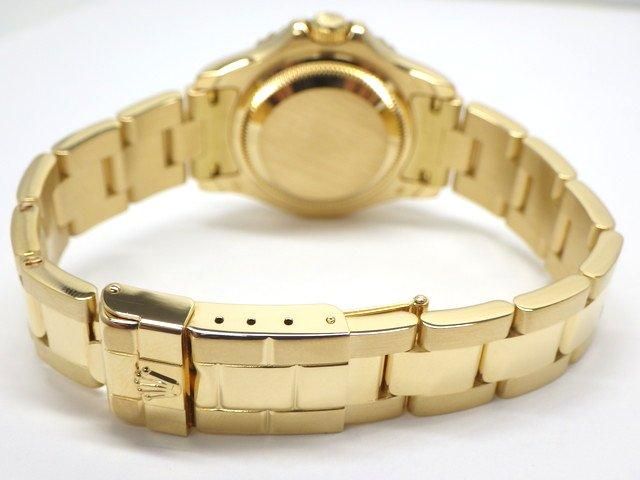 ロレックス ヨットマスター 18KYG レディース Ref69628 - 腕時計