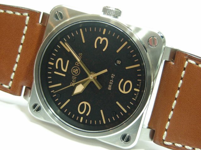 ベル＆ロス BR03-92 ゴールデンヘリテージ 正規品 - 腕時計専門店THE 