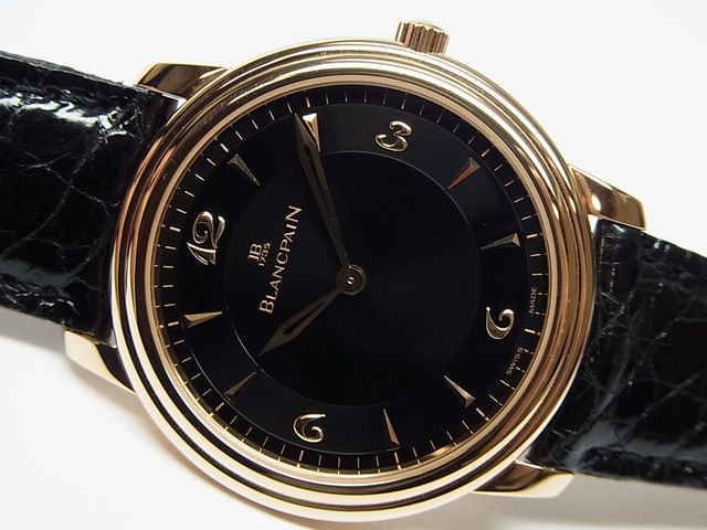 ブランパン ニュークラシック・ウルトラスリム 18KRG 限定品 - 腕時計 ...