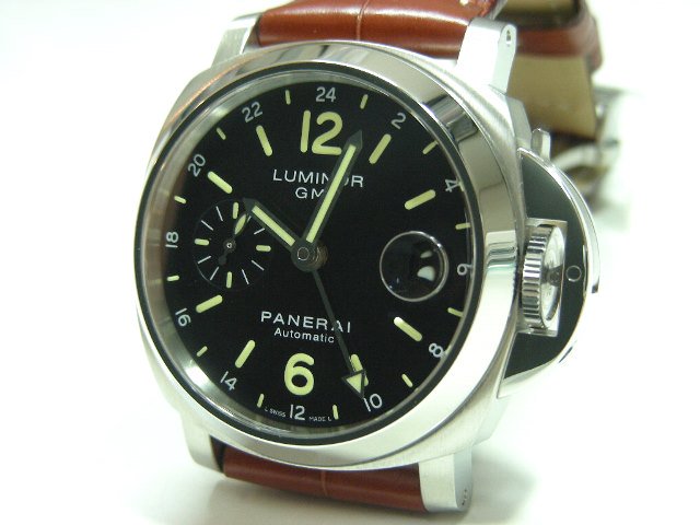 パネライ ルミノール・GMT 40MM PAM00244・O番 - 腕時計専門店THE ...
