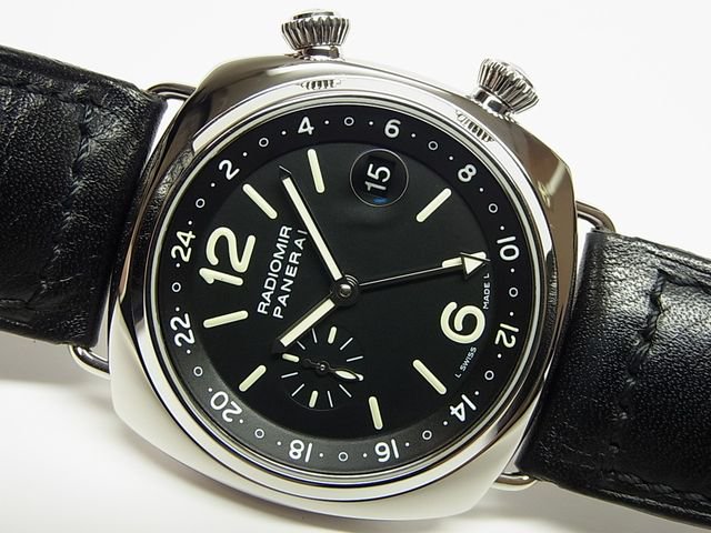 パネライ ラジオミール・GMT 42MM PAM00184 G番 正規品 - 腕時計専門店THE-TICKEN(ティッケン) オンラインショップ