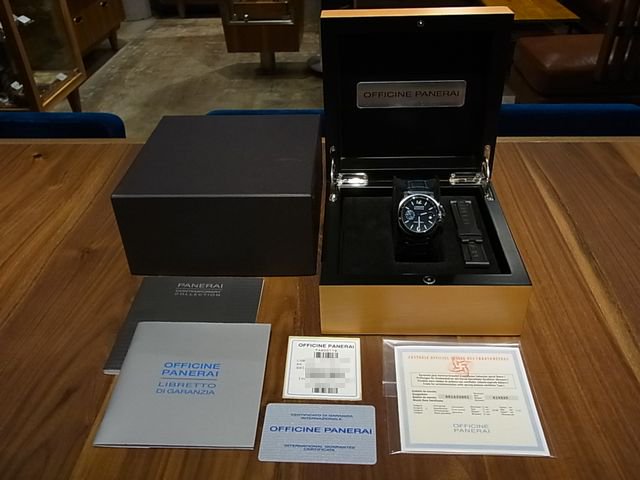 パネライ ルミノール・マリーナ 40MM ブルー PAM00119 - 腕時計専門店 ...