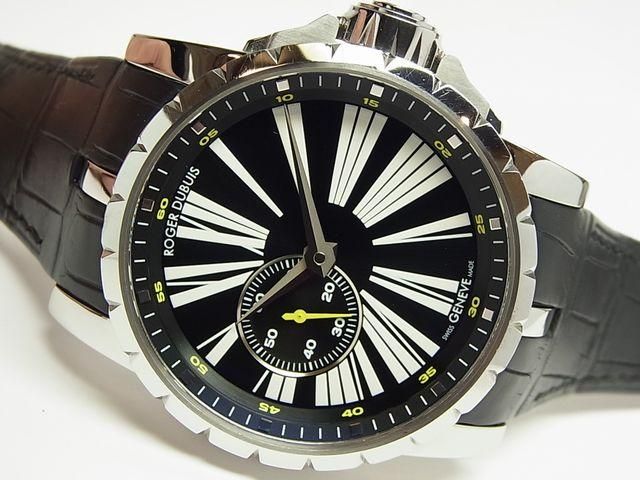 【　えくすかりばー　】 ロジェ・デュブイ エクスカリバー・クロノグラフ 45MM ホワイト