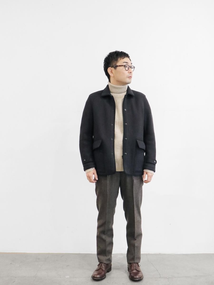 フィグベル PHIGVEL C/W SPORTING JACKETウールネイビー