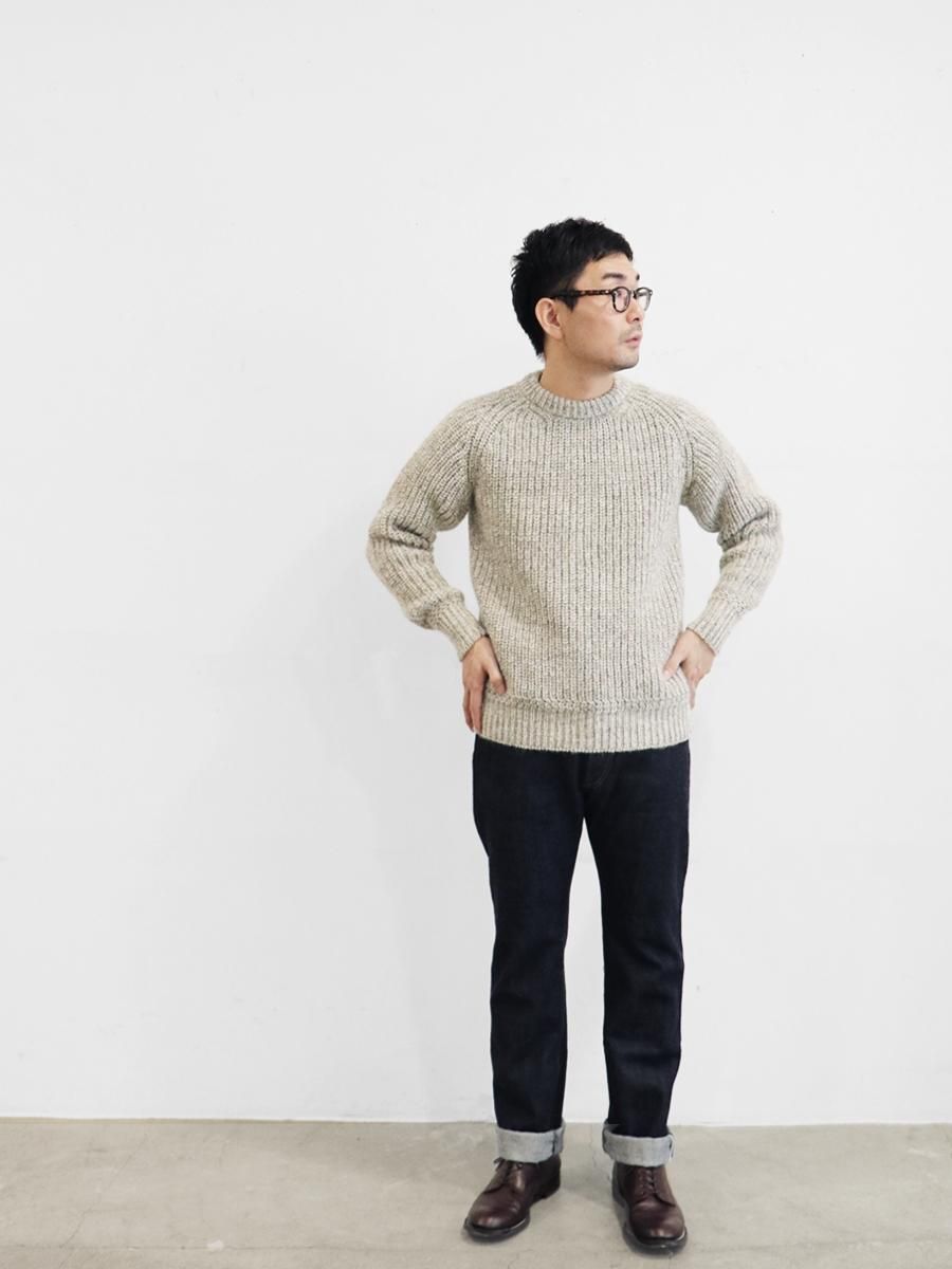 PHIGVEL Fisherman’s Sweater フィグベルsize38