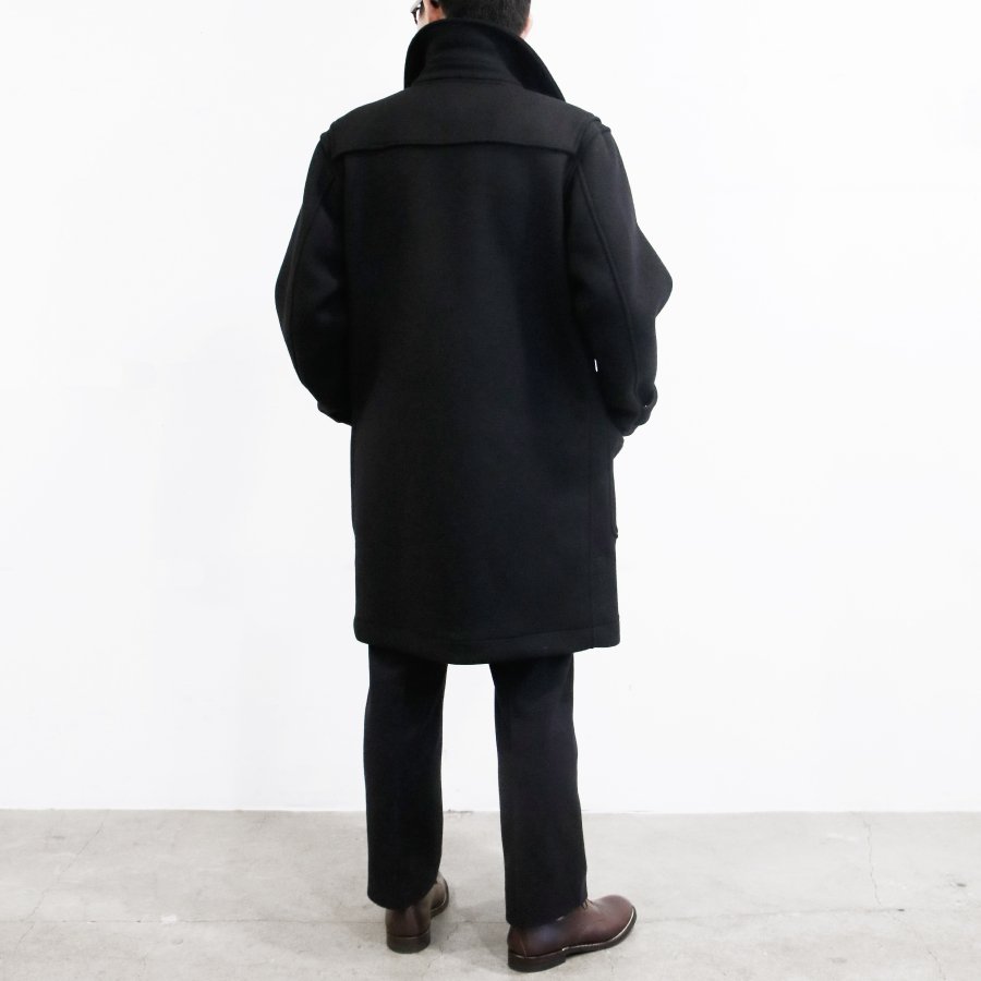 【VAINL ARCHIVE , ヴァイナルアーカイブ,Graphpaper,グラフペーパー,PHIGVEL,フィグベル, 通販】BRAND :  PHIGVEL MODEL : NAVAL DUFFLE COAT COLOR : BLACK