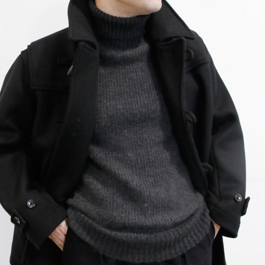 VAINL ARCHIVE , ヴァイナルアーカイブ,Graphpaper,グラフペーパー,PHIGVEL,フィグベル, 通販】BRAND : PHIGVEL MODEL : NAVAL DUFFLE COAT COLOR : BLACK VAINL ARCHIVE , ヴァイナルアーカイブ,Graphpaper,グラフペーパー,PHIGVEL,フィグベル, 通販】BRAND : PHIGVEL MODEL : NAVAL DUFFLE COAT COLOR : BLACK