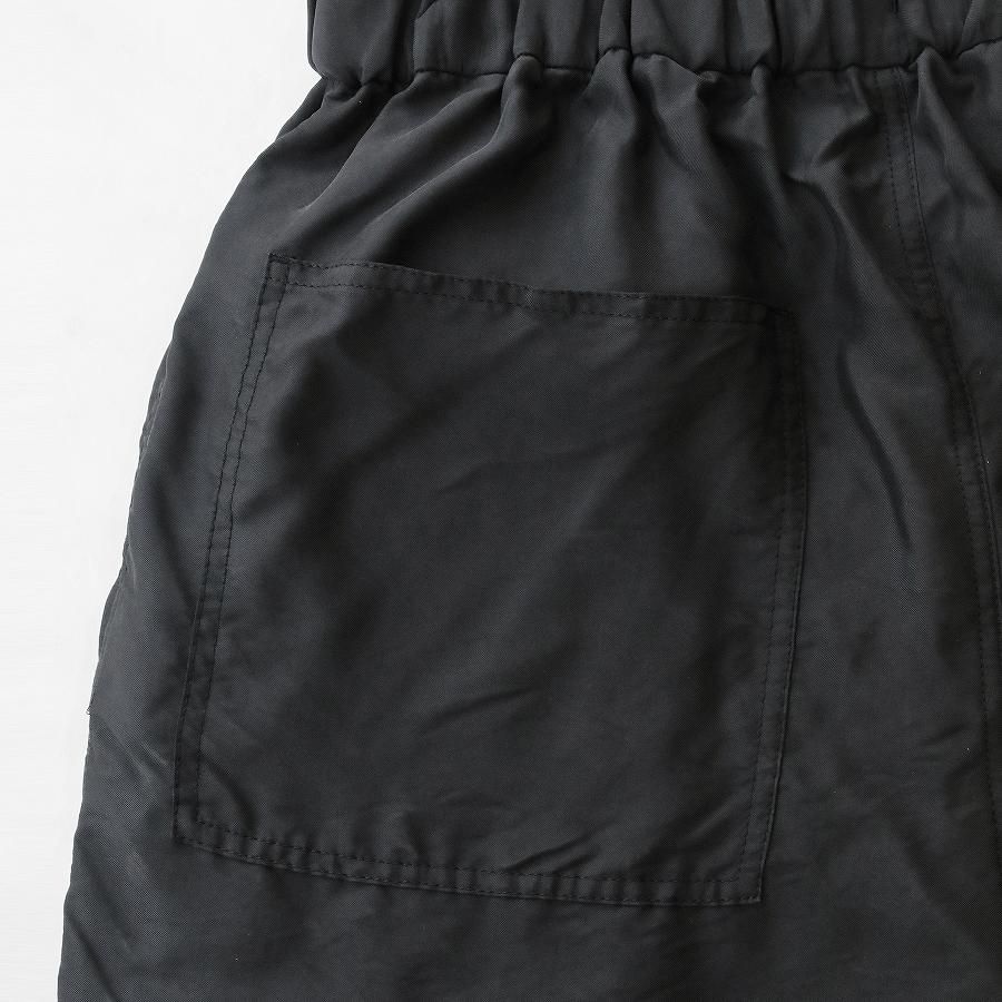 BRAND : Graphpaper MODEL : Cupra Baker Shorts COLOR : BLACK