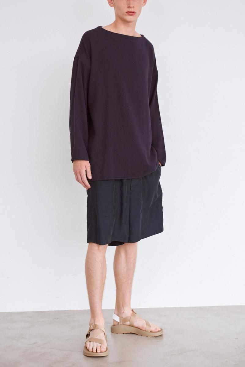 BRAND : Graphpaper MODEL : Cupra Baker Shorts COLOR : BLACK