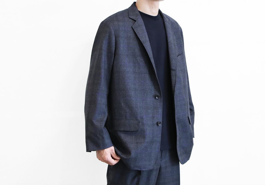 BRAND : Graphpaper MODEL : MARZOTTO CLASSIC JACKET COLOR : NAVY
